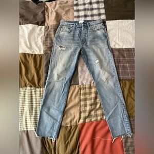 Boyish jeans high rise skinny jeans